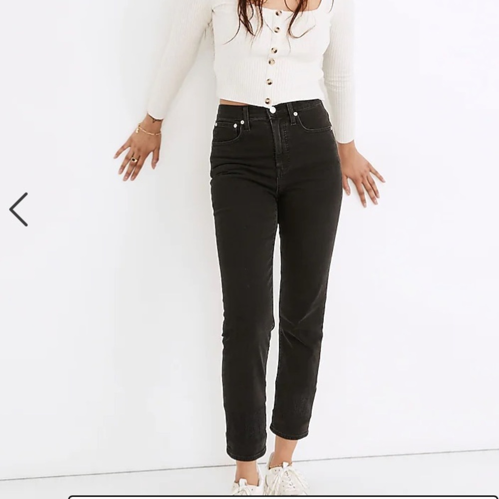 Madewell Classic Straight Jean in Lunar
